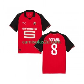 Camisolas de futebol Stade Rennais Seko Fofana 8 Equipamento Principal 2025/26 Manga Curta